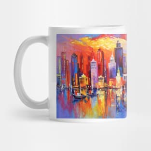 Evening new York Mug